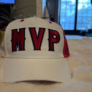 Red and White ANGELS MVP Cap